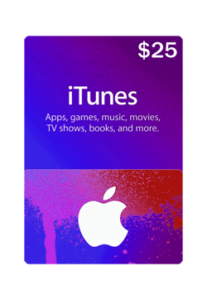 Itune Gift Card $25